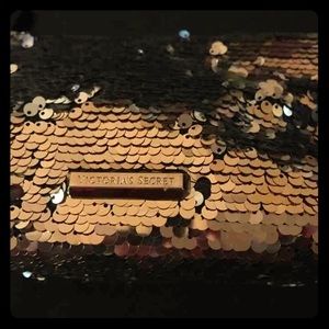 Victoria Secret Sequined Cosmetic Bag